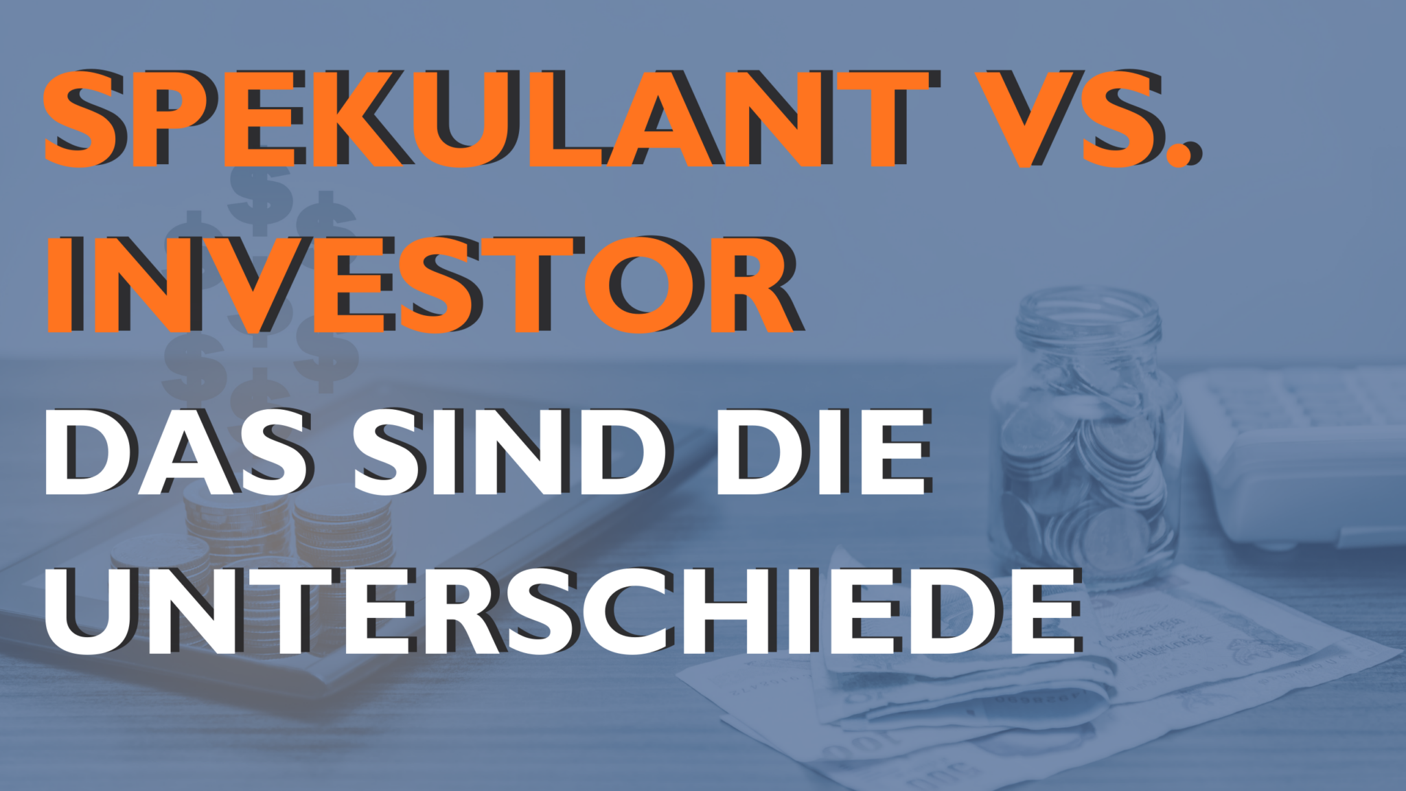 Warum die allermeisten Anleger keine Investoren sind